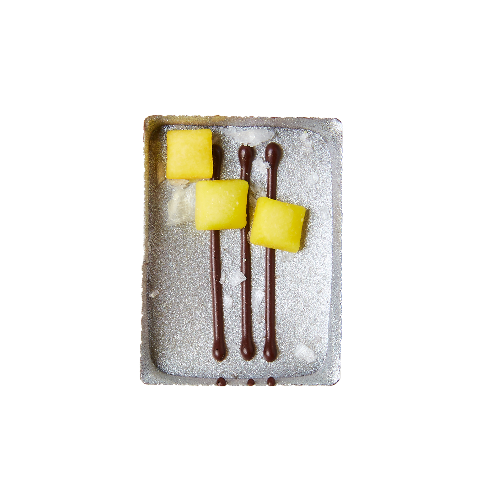 bon_bon(*ˊ˘ˋ*) Bon Bon | Black Satin Bucket Bag with Metal Flowers | JIMMY CHOO