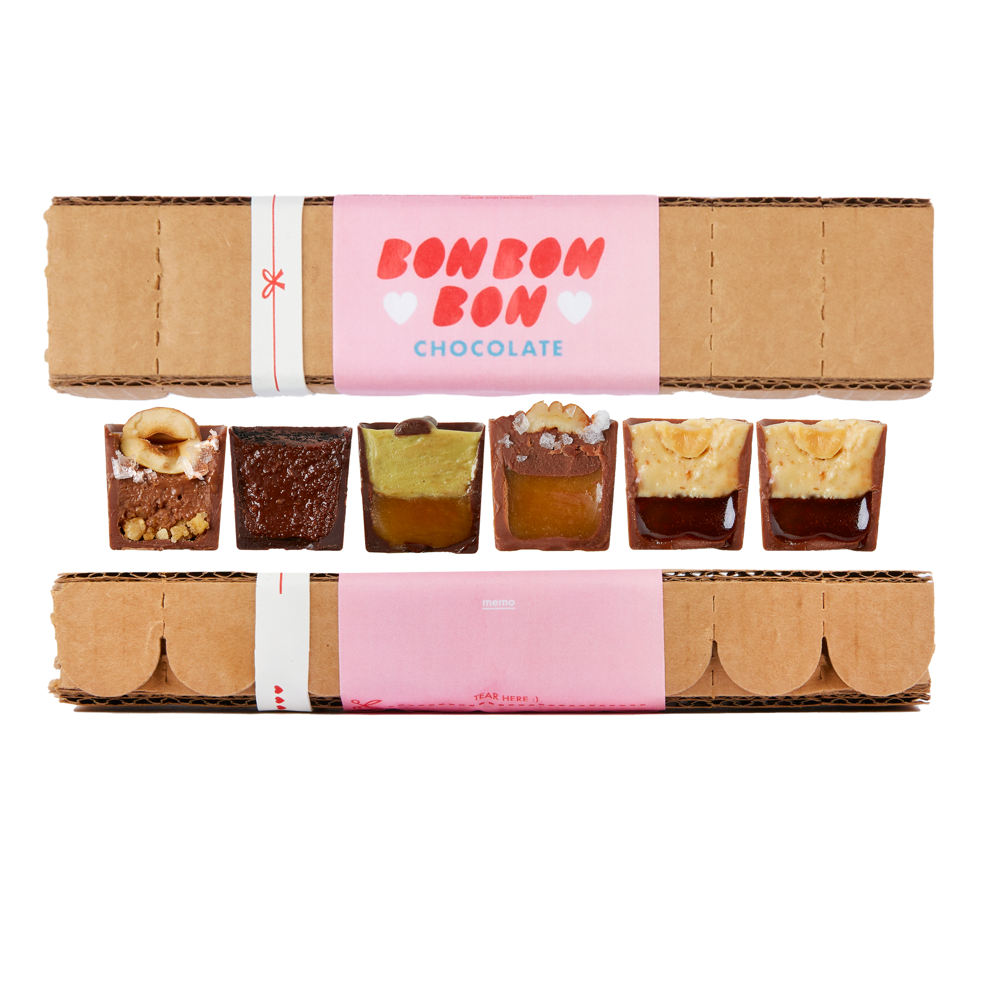 Contains Nuts Box of Bons – Bon Bon Bon