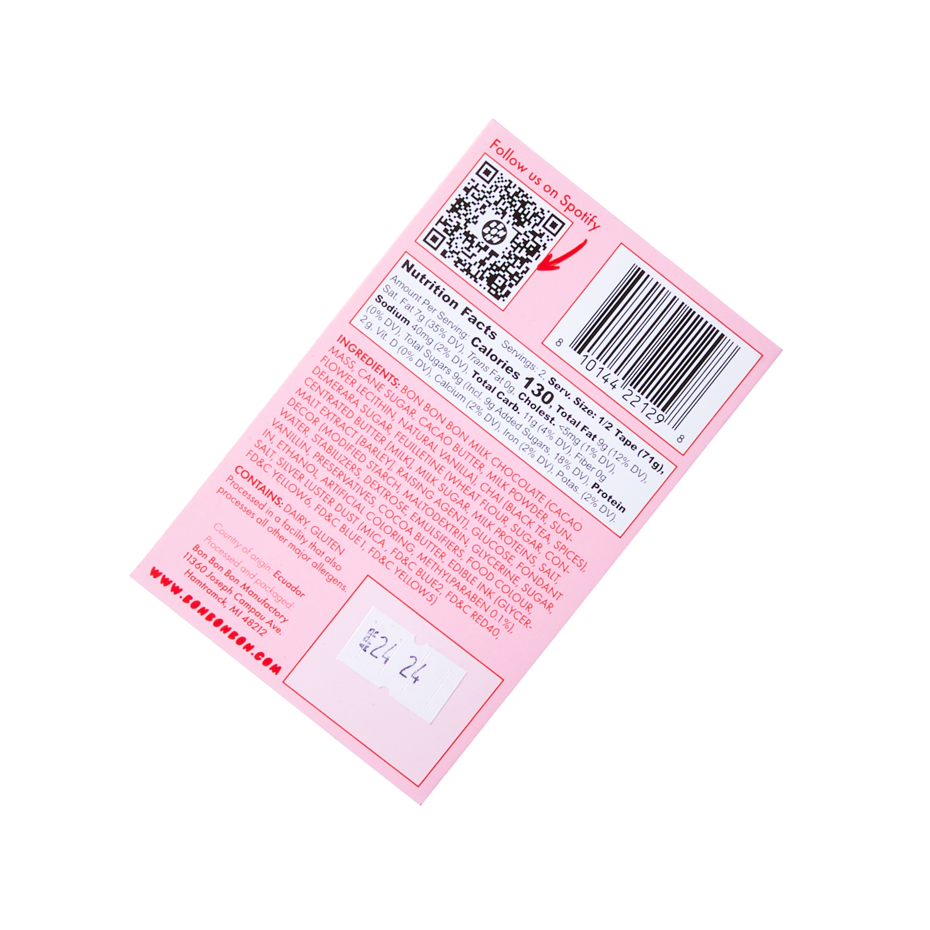 Sugar Chai Honey Crunch Cassette – Bon Bon Bon