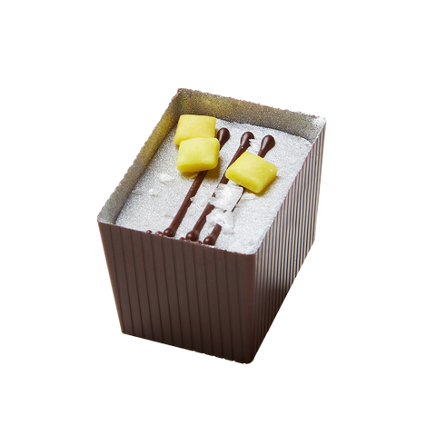 bon_bon(*ˊ˘ˋ*) Bon Bon | Black Satin Bucket Bag with Metal Flowers | JIMMY CHOO