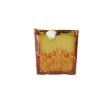 S'mores bon bon cut in half