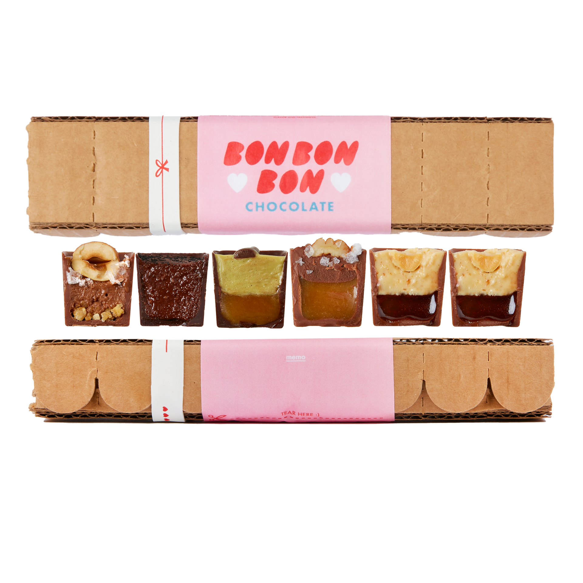 Contains Nuts Box of Bons – Bon Bon Bon