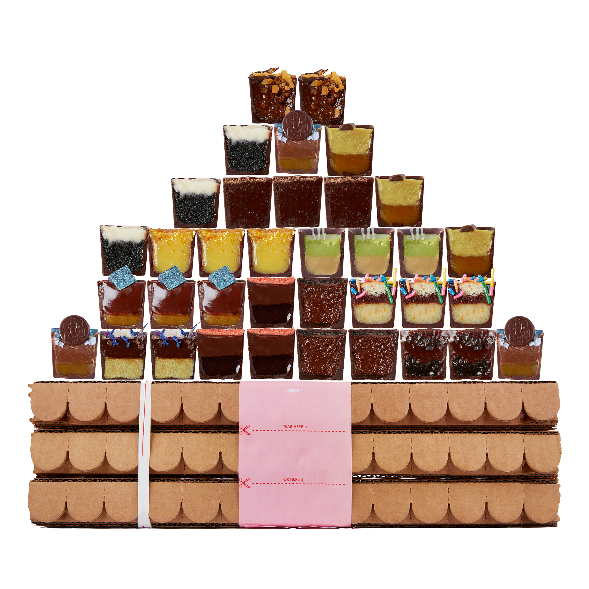 Dark Chocolate Box of Bons