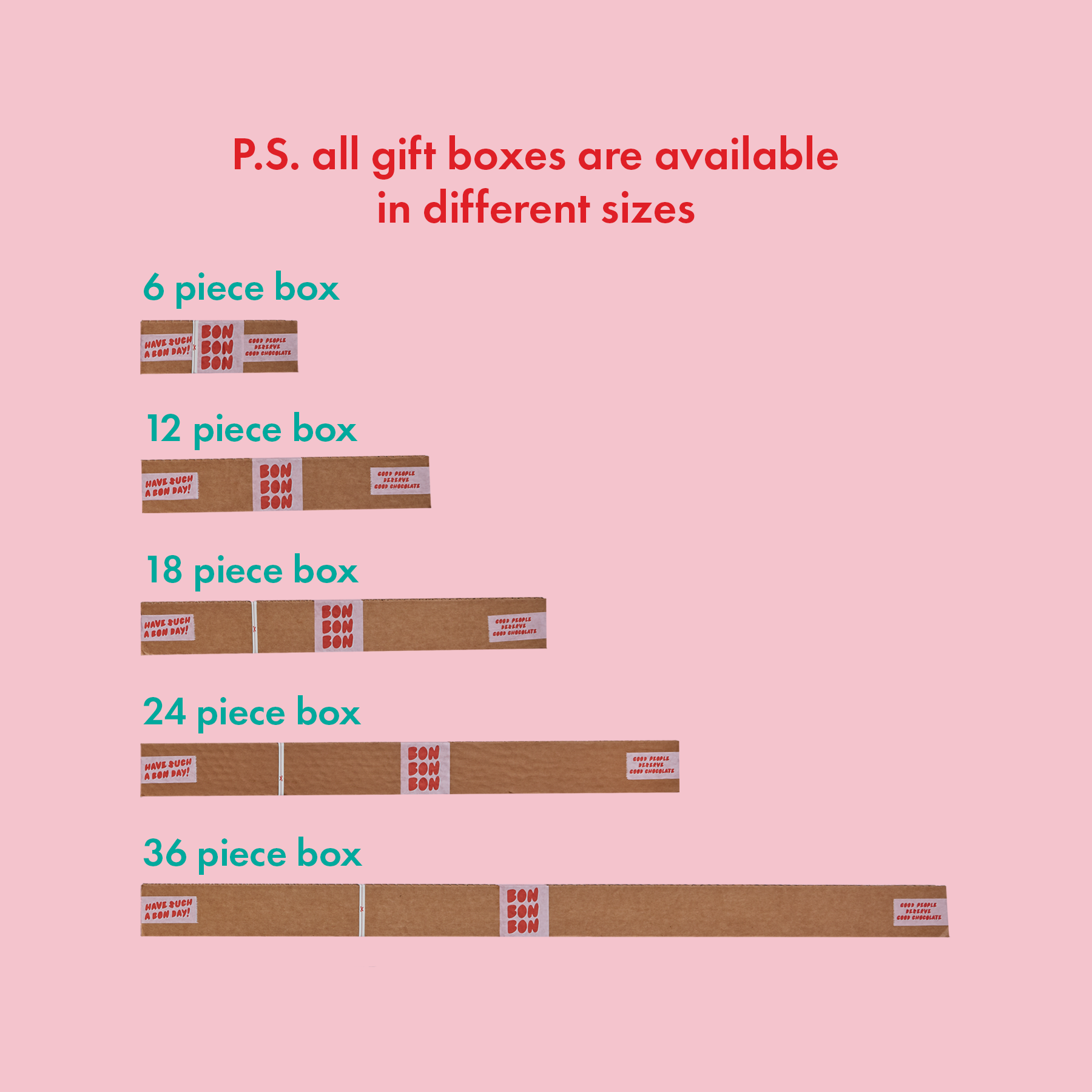 12 Piece Bonbon Gift box