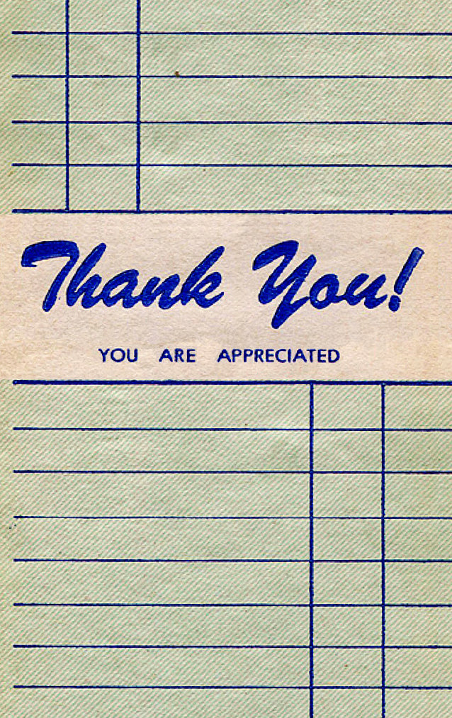 &quot;Thank You You Are Appreciated&quot; Snack Gazebo Card + Envelope