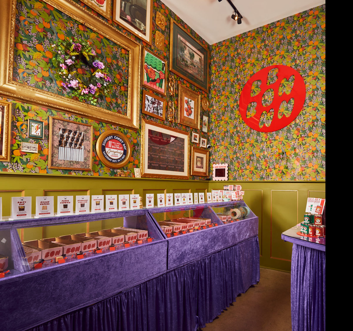 Inside Bon Bon Bon's Downtown Detroit Parker's Alley location