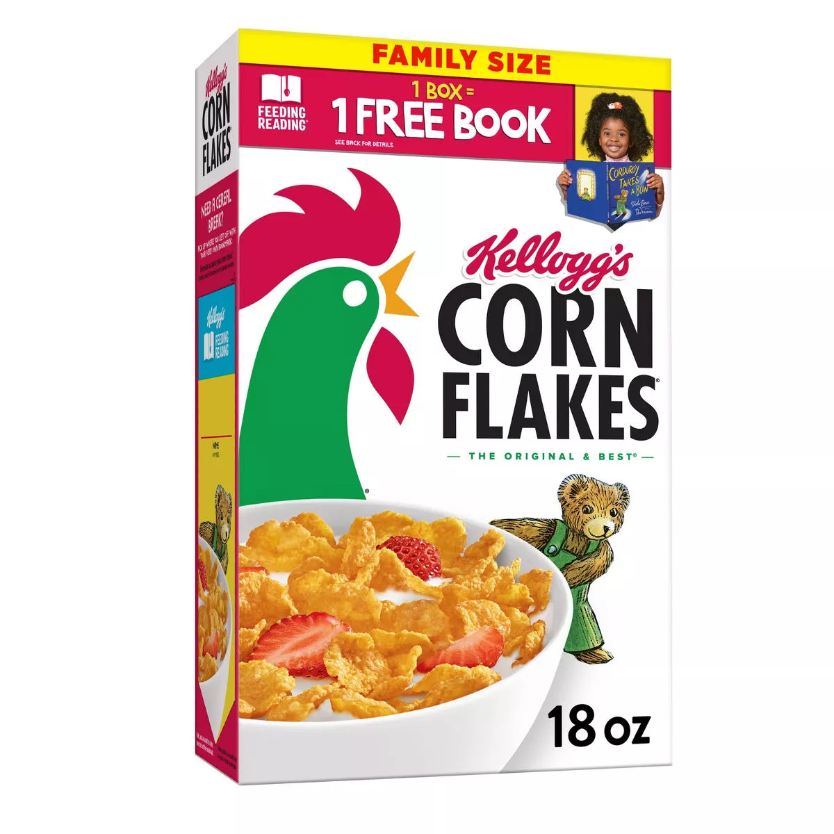1 box of Kelloggs corn flakes
