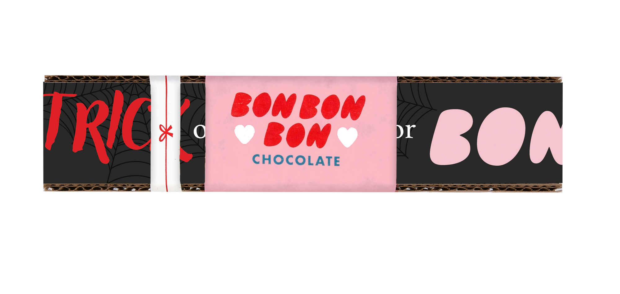 Fall "Trick or Bon" Gift Wrap