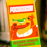 Dark Chocolate Sesame Ginger Togarashi Pocococoa Bar