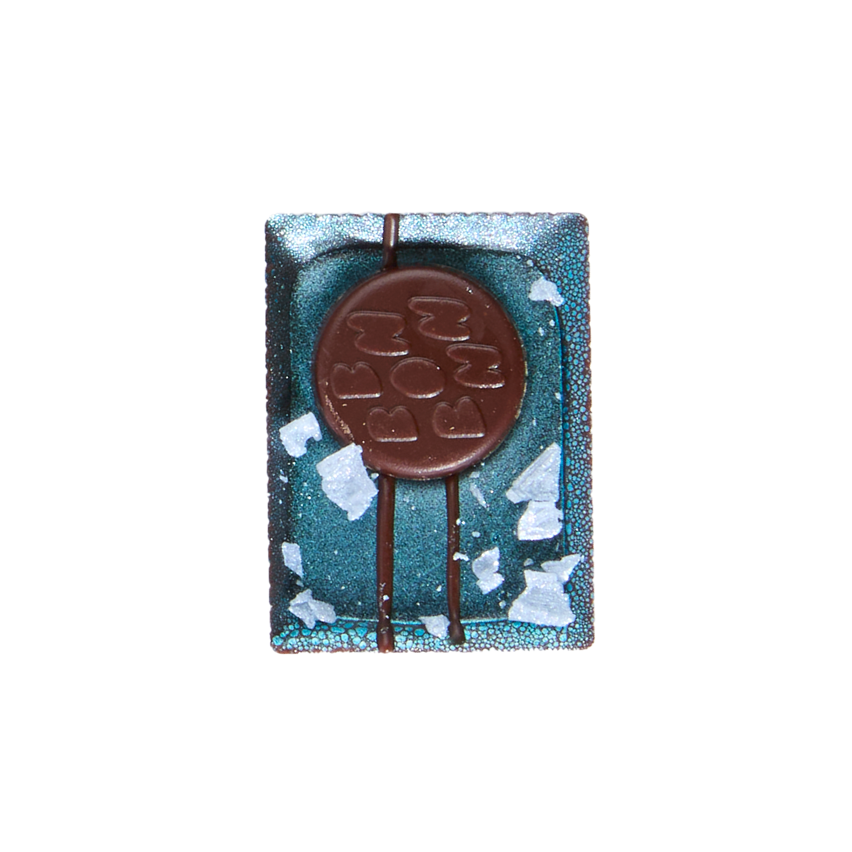Salt of the Earth chocolate bon bon from Bon Bon Bon, seen from above